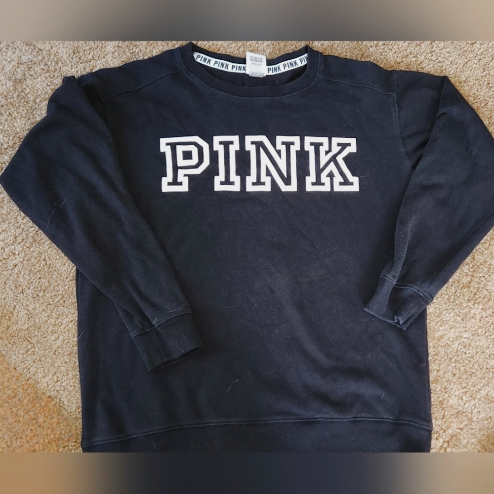 Pink Victoria's Secret sweatshirt